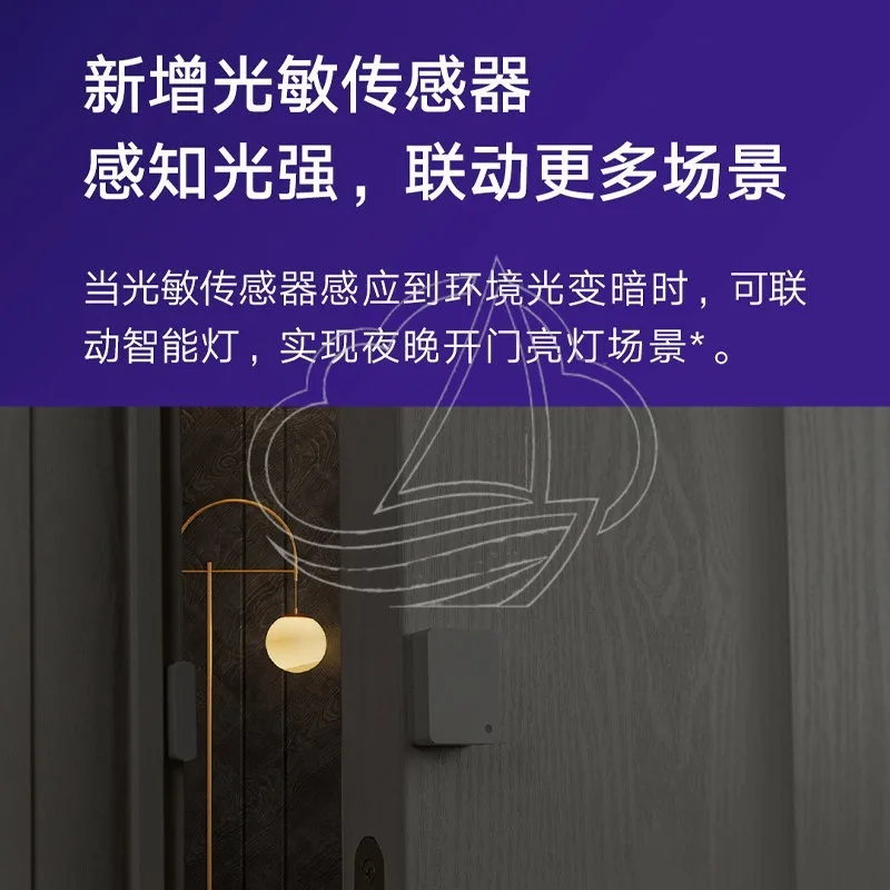 Smart Door Window Sensor, Magnetic Contact Detector for Home Security Alarm System