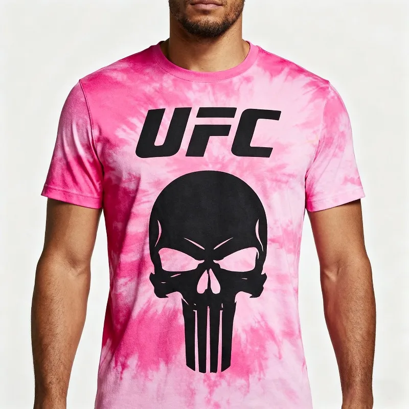 La camiseta para hombre UFC muestra tu espíritu de lucha con un diseño único, con impresión 3D personalizada y secado rápido, MOTO