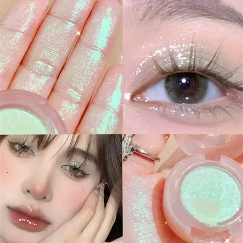 Żelowy rozświetlacz do makijażu z brokatem, rozświetlający twarz i ciało, naturalny efekt konturowania, możliwość nakładania, błysk na imprezy i cosplay.