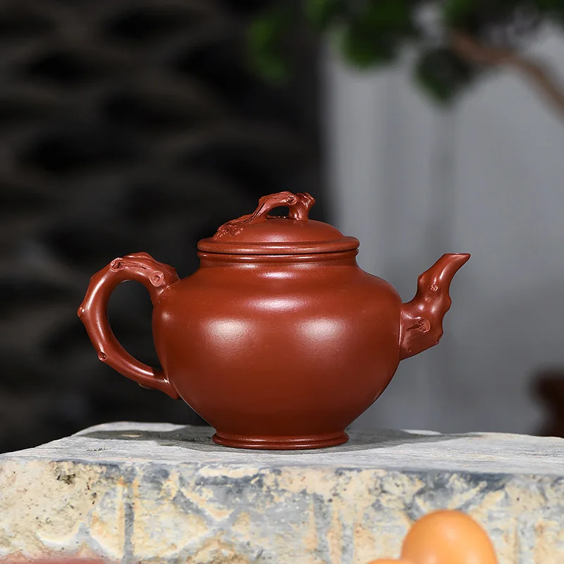 

Yixing Original Mine Purple Clay Pot Master Handmade Dahongpao Plum Primrose Spring Source Live Broadcast Delivery Agency