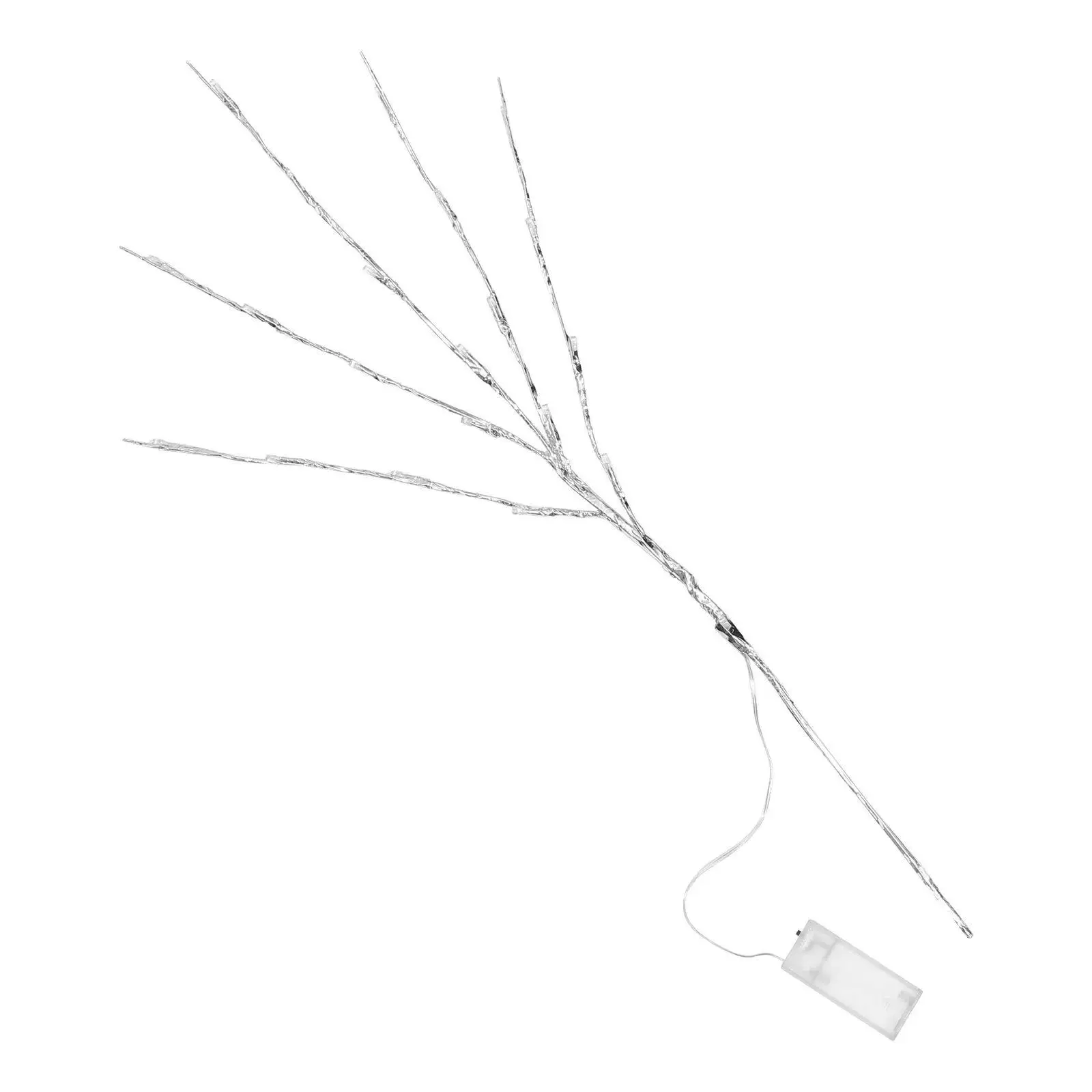 

1 шт. светодиодная декоративная лампа-ветка с теплым белым светом, на батарейках, для дома, спальни, свадьбы, декора комнаты, вазы