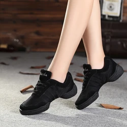 Leisure Sports Men Women Child Adult Modern Dance Shoes Jazz Shoes Dancing Soft Outsole Breath Dance Shoes Woman Practice Shoes
