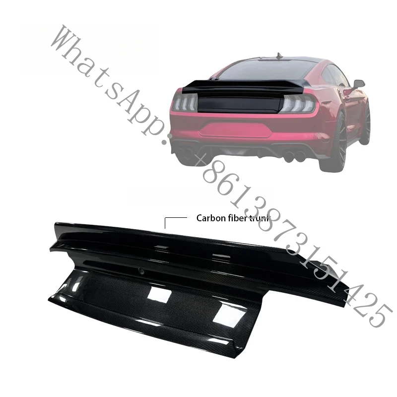 

Suitable CSL-style High-quality Carbon Fiber Rear Trunk Lid Duckbill Design Auto Body Upgrade Parts Fit 2015-2023 Models