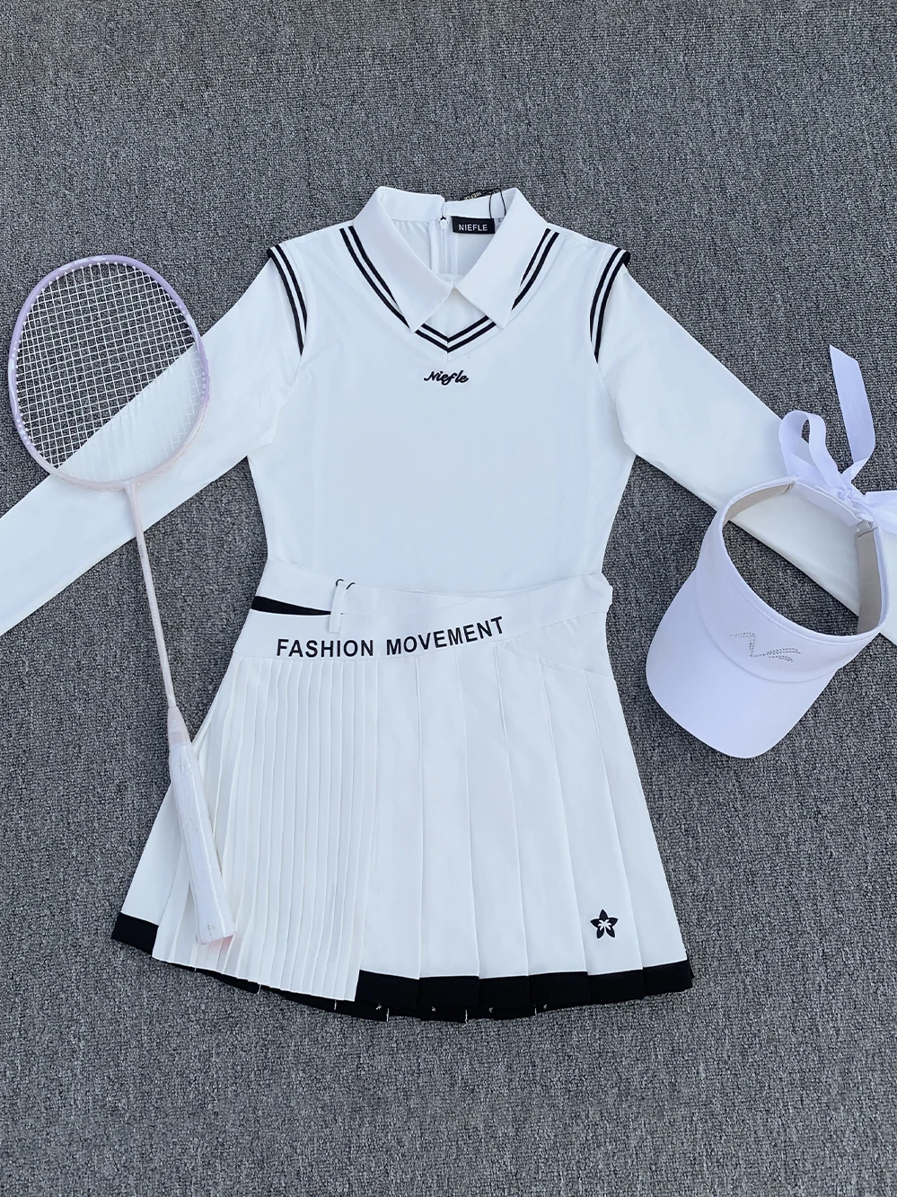 vetements-de-sport-de-golf-pour-femmes-ensemble-deux-pieces-a-col-long-faux-deux-pieces-respirant-tendance-tenue-de-golf-automne-hiver