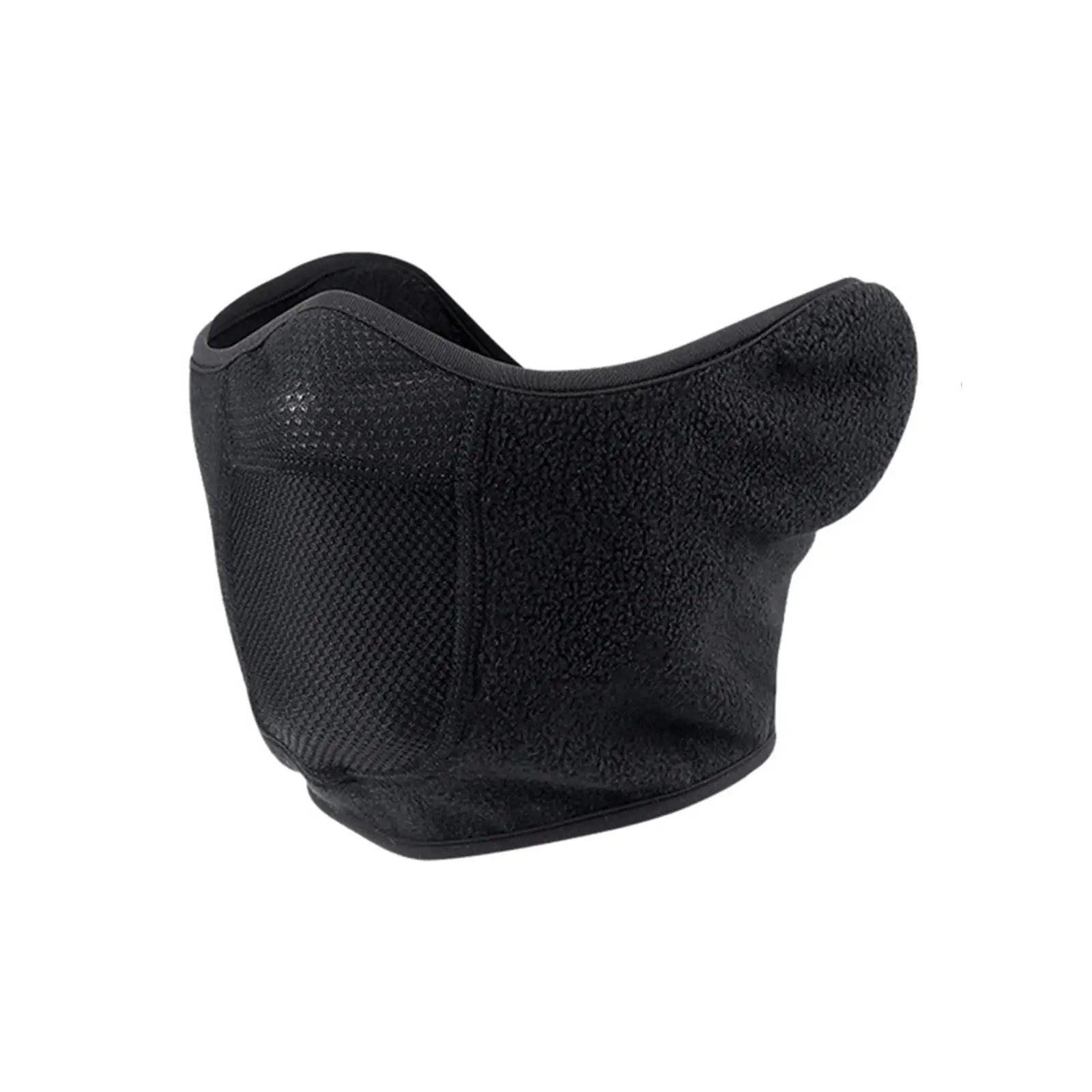 Esportes ao ar livre meia máscara facial térmica respirável aquecedor de ouvido para homens mulheres ciclismo esqui patinação