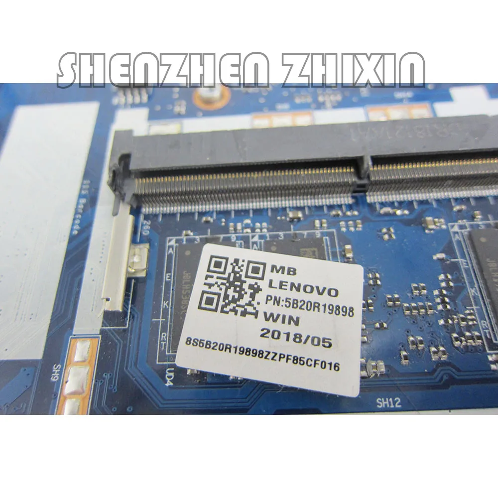 YOURUI For LENOVO Ideapad 330-15IKB Laptop motherboard Core SR3W0 I3-8130U With 4G RAM Mainboard 5B20R19898 NM-B451