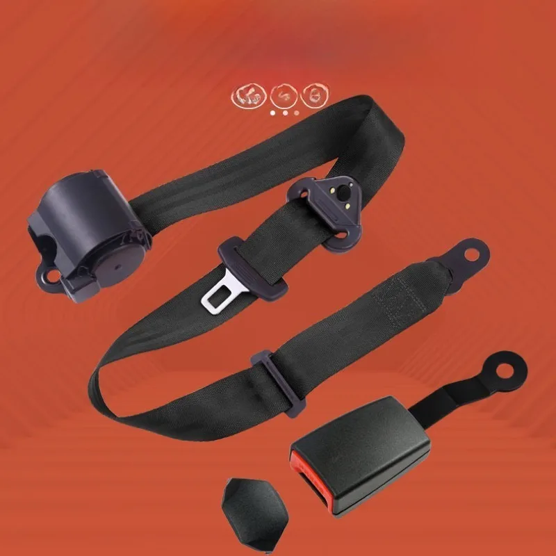 

New 3 Point Car Seat Belt Driver Safety Belt Auto SafetyBelt Adjuster Shoulder Emergency Lock 1pcs Car Seat Belt Adjuster