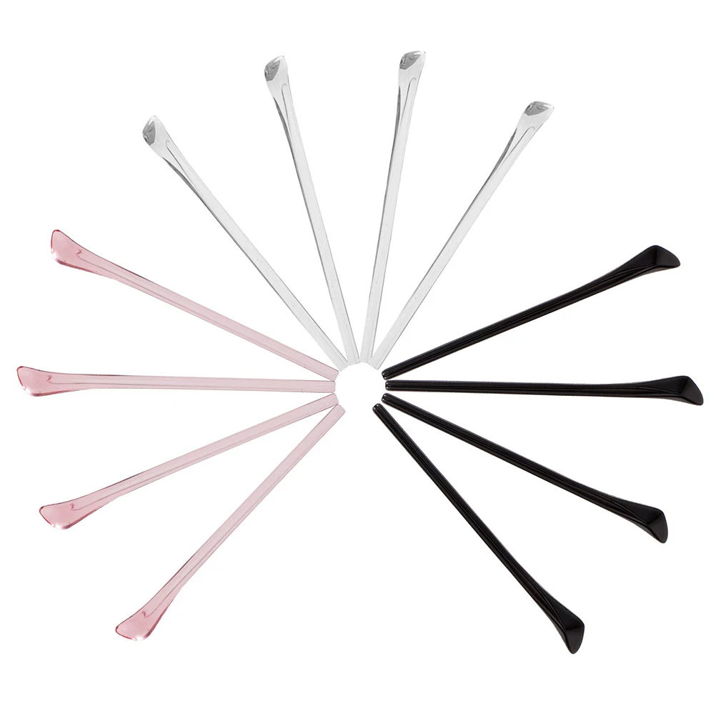 

12pcs Non slip Glasses Temple Covers Eyeglasses Leg Covers for Sunglasses Retainers Durable Plastic Suitable Work Exercise
