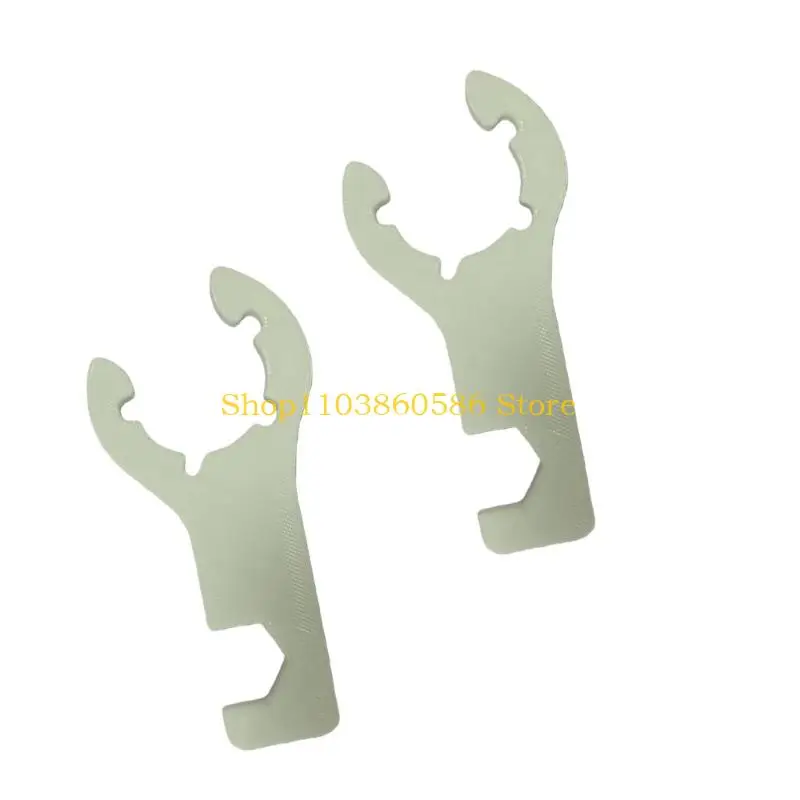 

242A Pack of 2 Caravans RVs Gas Bottle Wrench RVs Motorhome Accessories Multifunctional Gas Bottle Wrench Tools ABS Construction