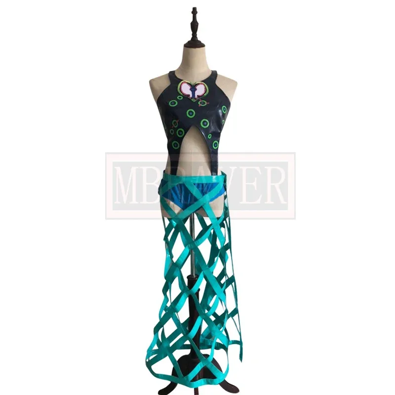 ff34Jolyne Cujoh косплей Джолин Куджо Cos костюм Хэллоуин вечерние униформа наряд на заказ любой размер