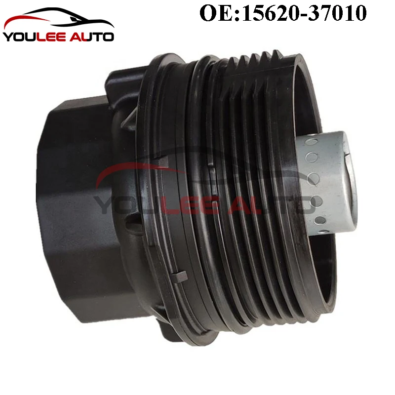 New 15620-37010 1562037010 Oil Filter Housing Cap Assembly For Toyota Corolla Matrix Prius V CT200h 1.8L Auto Parts