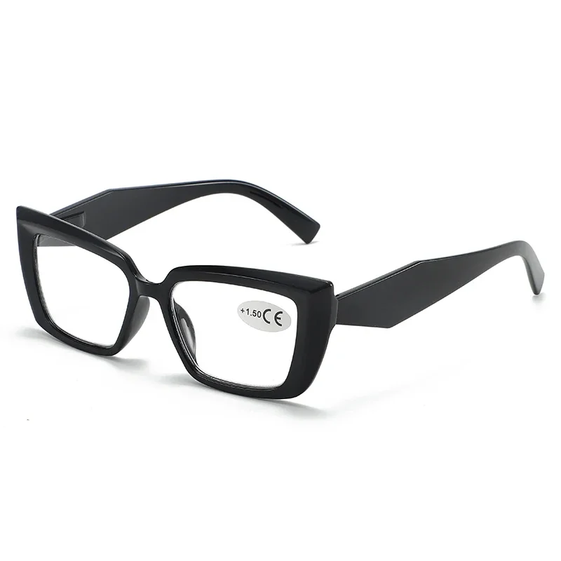 Men Women Small Square Frame Reading Glasses Fashionable Trendy Ultralight Presbyopia Retro HD Far Sight Eyeglasses Plus Diopter image 5