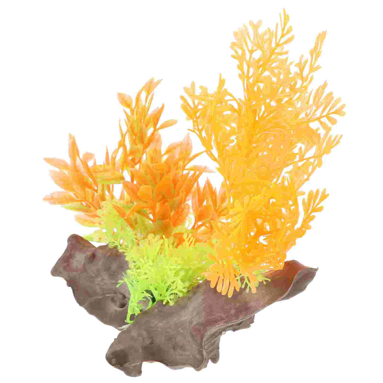 

Fish Tank Plants Underwater Figurines Aquarium Landscaping Accessories Fake Planta