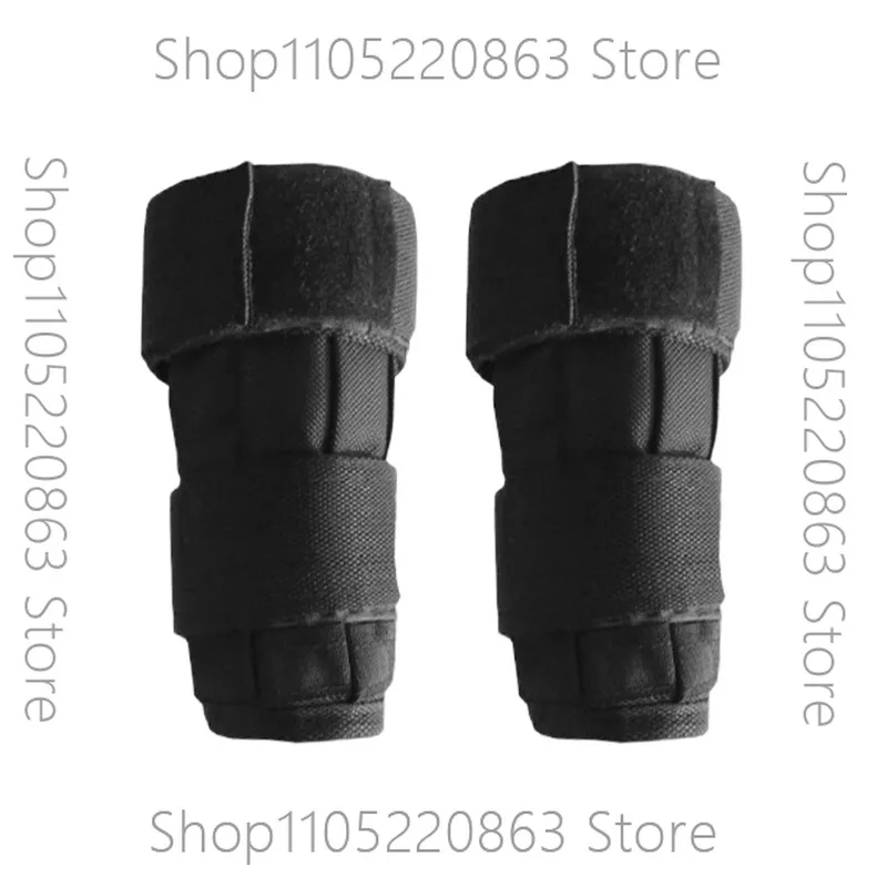 

2 Packs Loading 5/10kg Adjustable Wrist Weighted Oxford Ankle Weighted Exercise Weight Loading Wraps Strength Training (Empty)
