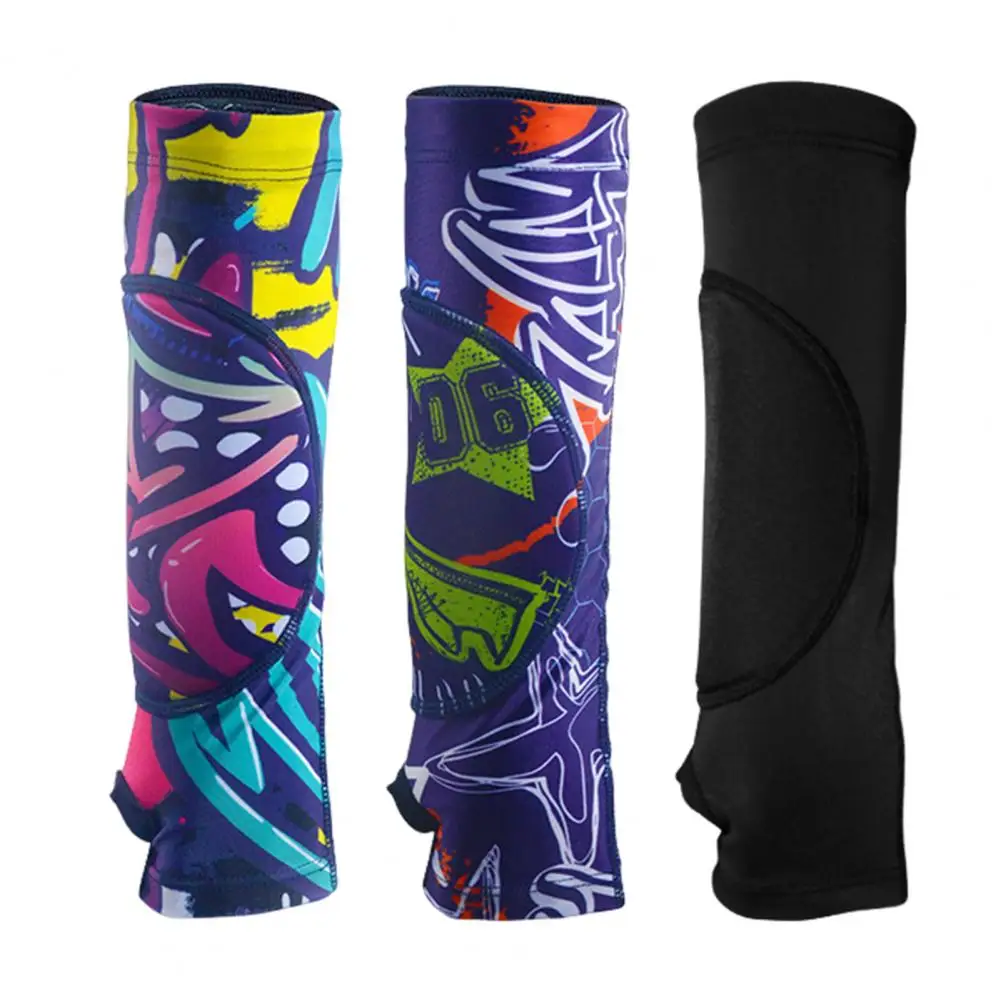 Kids Volleyball Arm Sleeves with Thumb Hole Soft Breathable Volleyball Wrist Guard Arm Compression Sleeve Sports Arm Warmer