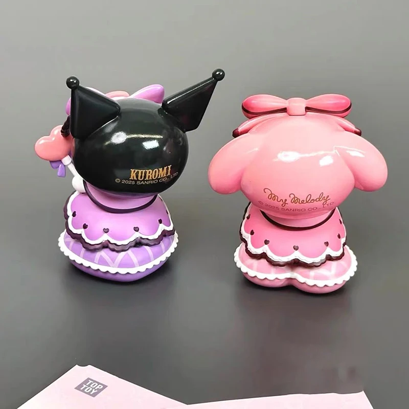 2025 ใหม่ Sanrio Sweetheart Candy Series กล่องตาบอดห้องเครื่องประดับเด็กของเล่นคริสต์มาสของขวัญ