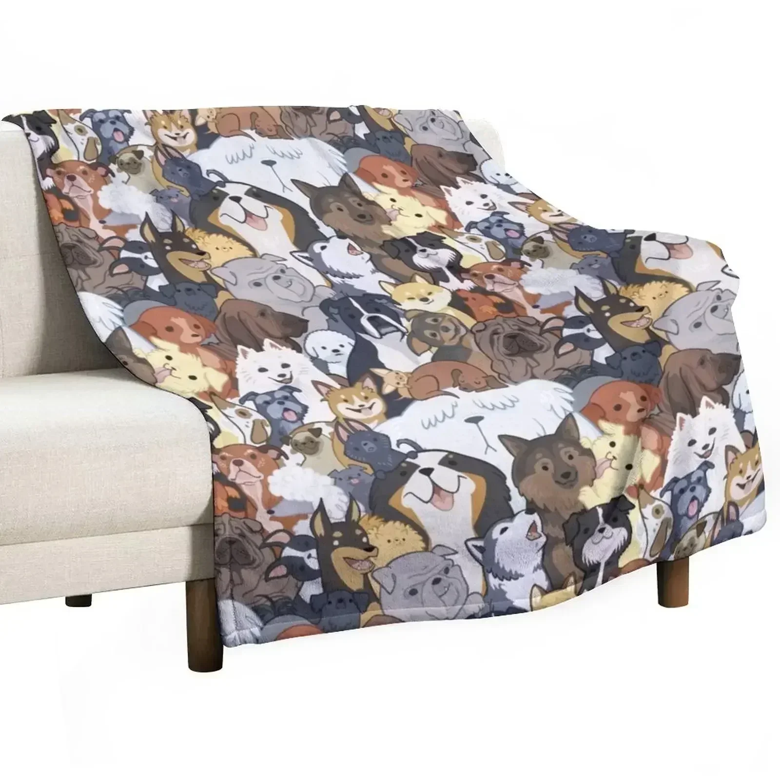 

Pupper Party Throw Blanket heavy to sleep Luxury St manga blankets ands Blankets