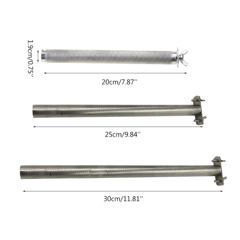 Support bâton en acier inoxydable pour perroquet, perchoir à oiseaux, Stable Durable pour les tourtereaux M76D