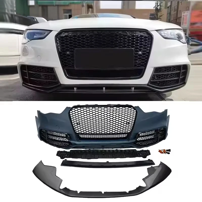 PrimeSelect Car - A S B. Front Conversion RS Style Bumper Body Kit With Grille A S B.