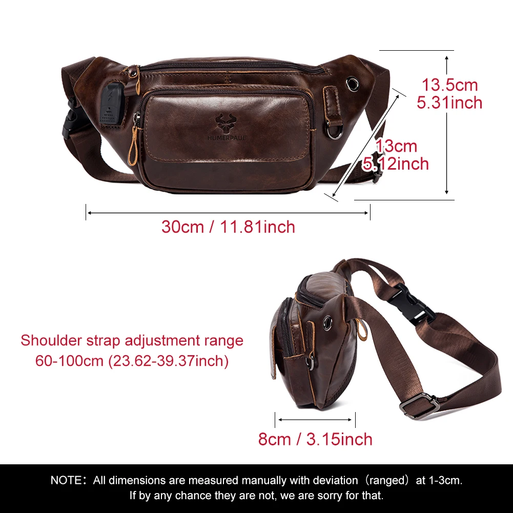 Męska saszetka biodrowa z prawdziwej skóry, codzienna nerka, modna torba na pasek, etui na telefon komórkowy, podróżna torba crossbody na klatkę piersiową.
