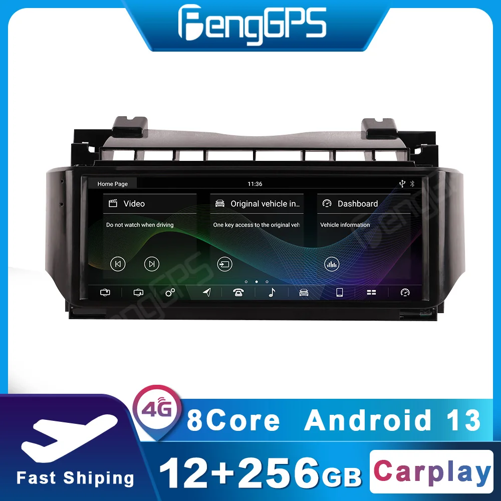 

8Core 12G+256GB Car Radio For Land Range Rover V8 L322 2005-2012 Android 13 Car Multimedia Video Player Carplay Auto DSP GPS 4G