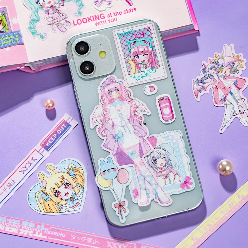 8 шт./партия, наклейки Guka