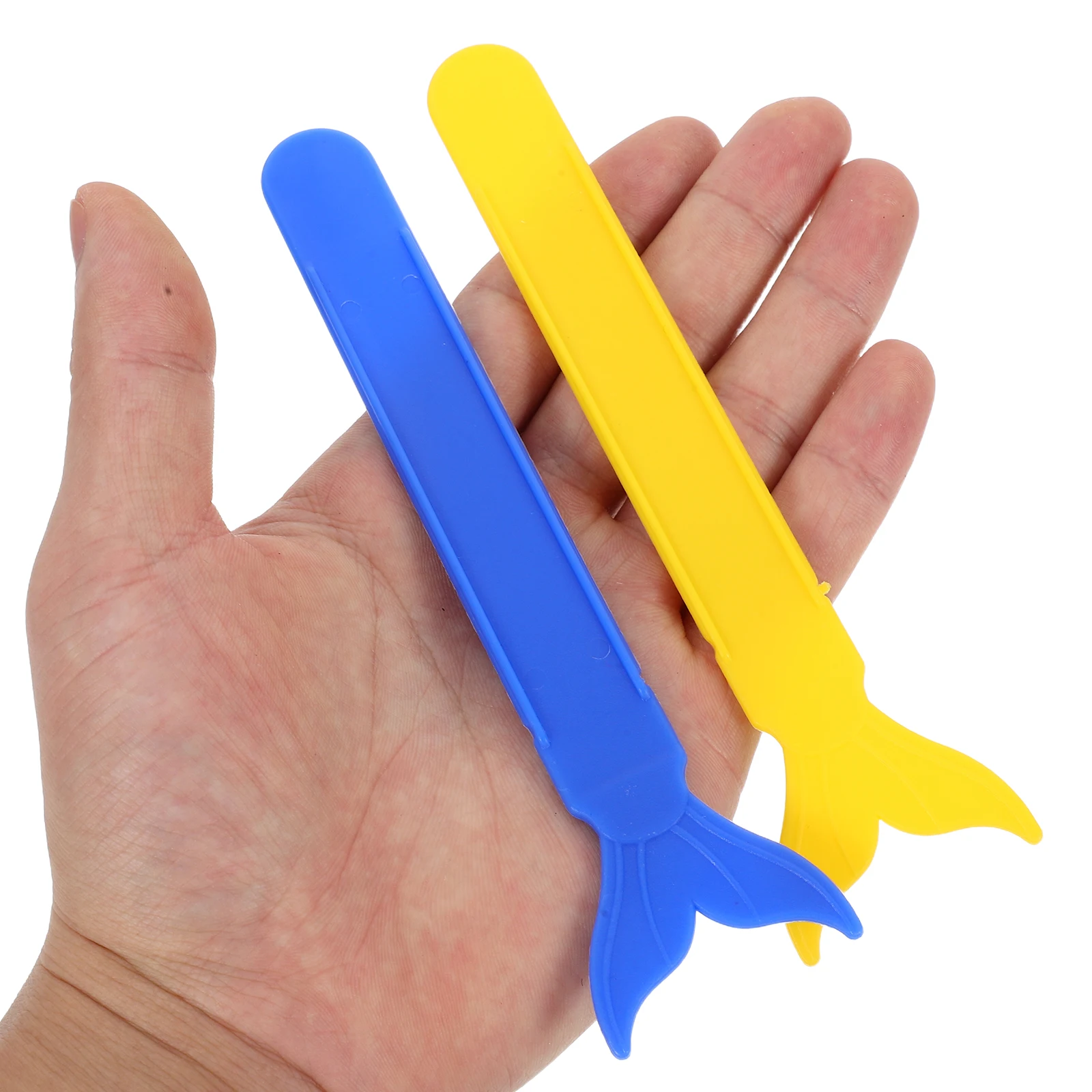 

Depressor Fish Tail Plastic Child Speech Therapy Tool Safe Material Toddler Tongue Tip Exerciser Multi Use Pediatric