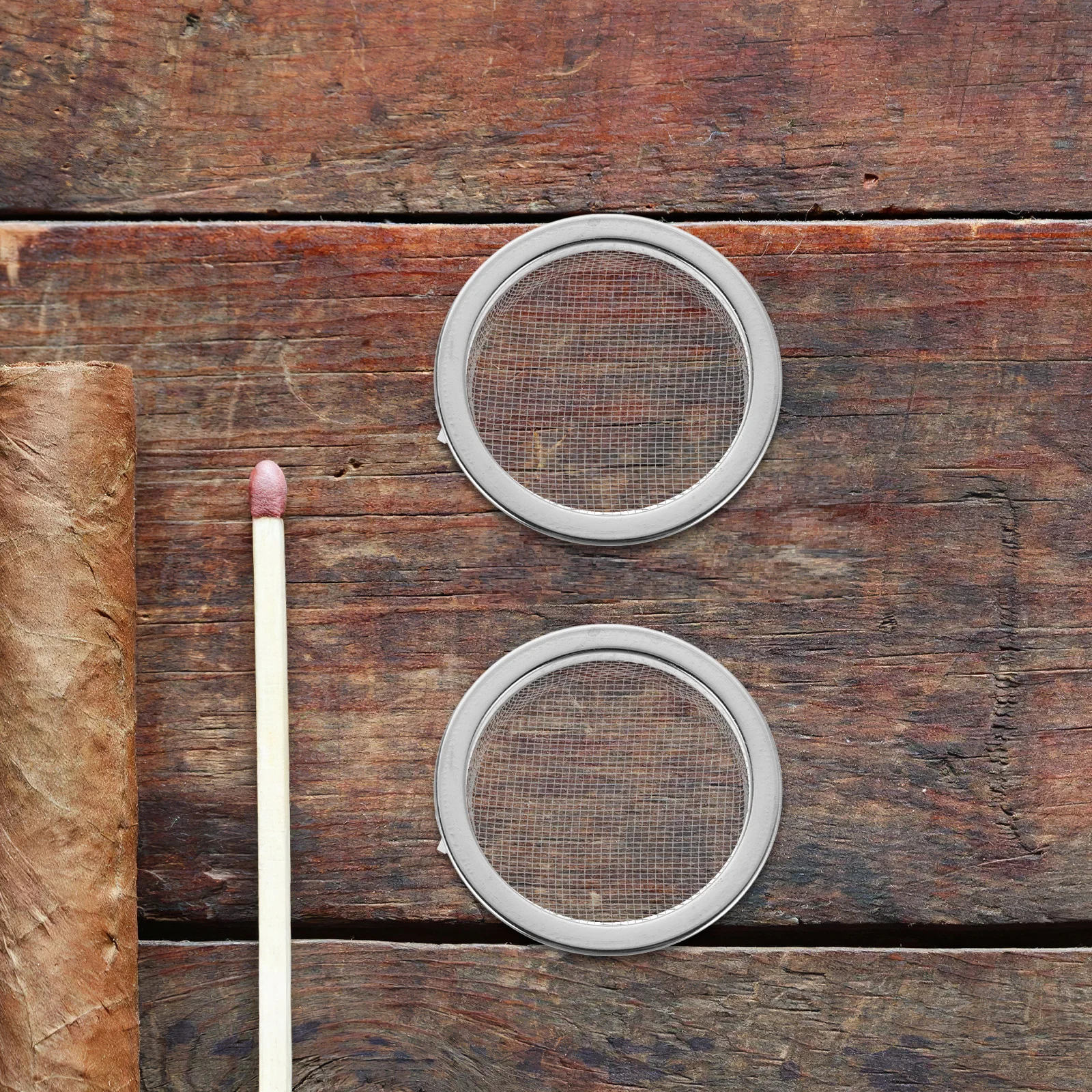 

4pcs Moxibustion Accessories Stainless Steel Metal Mesh Filter For Home Use Washable Dust Screen Replacement For Moxa Box Bag