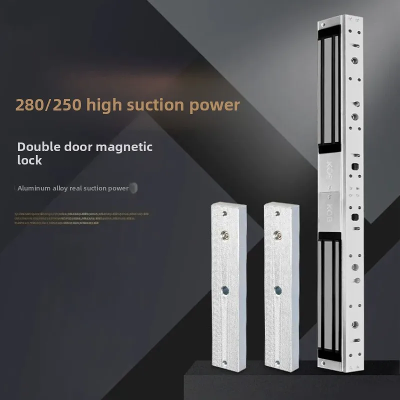KOB280kg Access Control Magnetic Electromagnetic Lock Waterproof Delay Feedback Electric Control Lock Single Door Lock