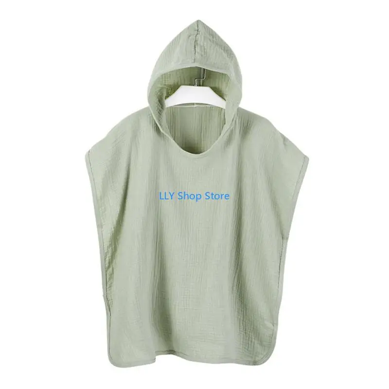 T8UD – serviette bain à capuche pour bébé, couverture peignoir très absorbante pour tout-petits nouveau-nés