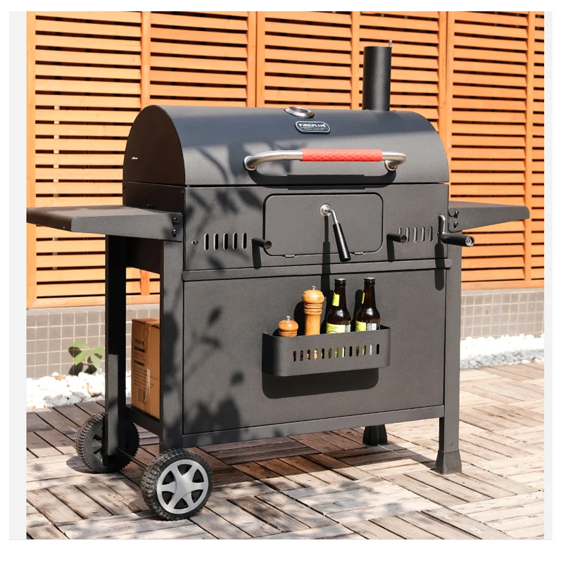 Outdoor Stove  Picnic Portable Folding Camping Rust-proof CoatingEquipment Thicken Steel Incinerator Grill BBQ Charcoal Grill