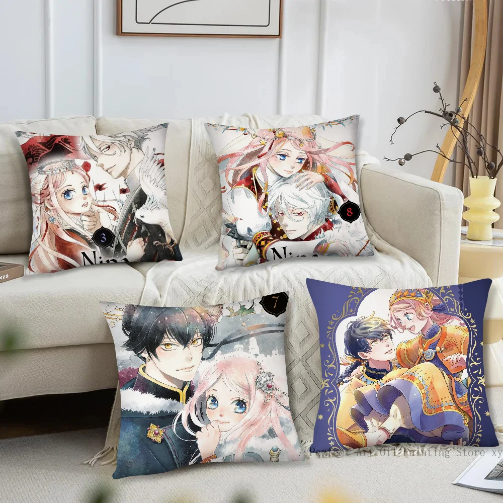 

Nina The Starry Bride наволочка квадратная подушка спальня диван удобная подушка для отдыха автомобиль гостиная украшение дома