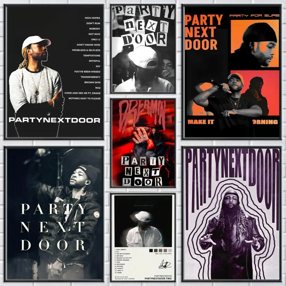 Party N-Next DoorS album Poster Modern and Elegant Wall Stic