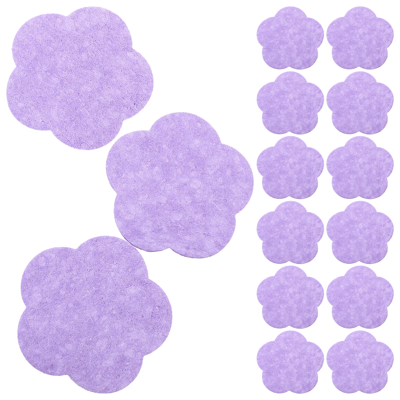 50 szt. Gąbek złuszczających do oczyszczania ciała, szorowarka podróżna do domu, gąbki do mycia twarzy, gąbki do oczyszczania.