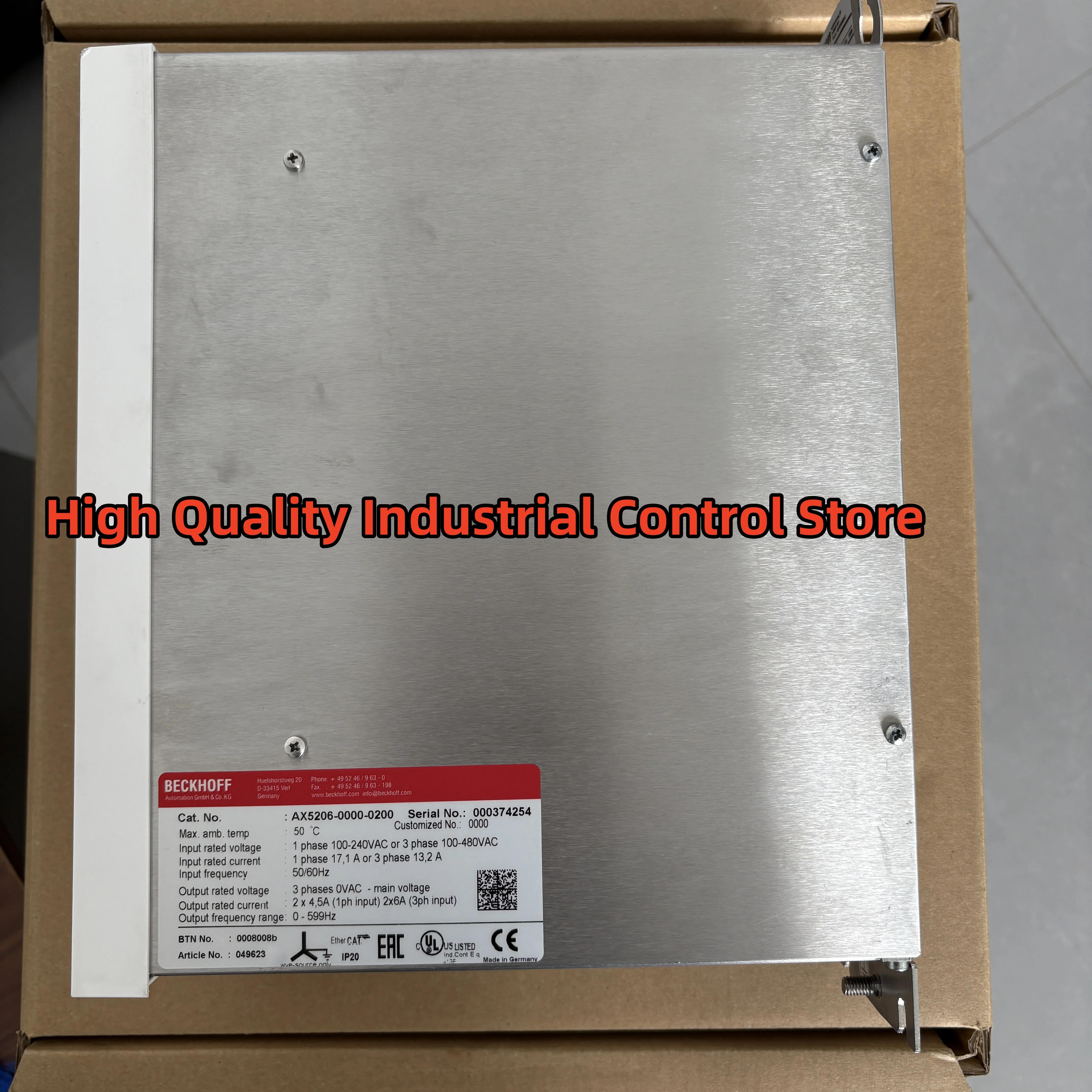 

New original AX5206-0000 AX5206-0000-0202 Controller
