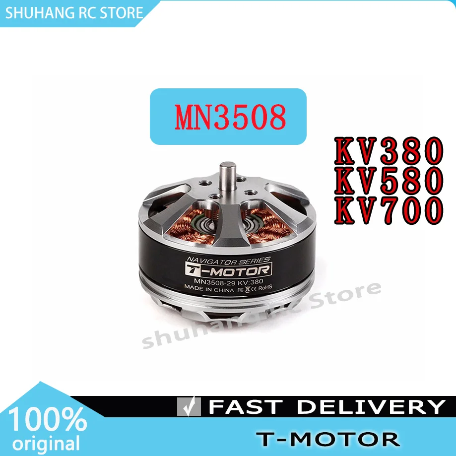 

New T-MOTOR MN3508 KV380 KV580 KV700 High Performance Bldc Motors with Thrust and Brushless Motor for UAV VTOL and Fixed Wings