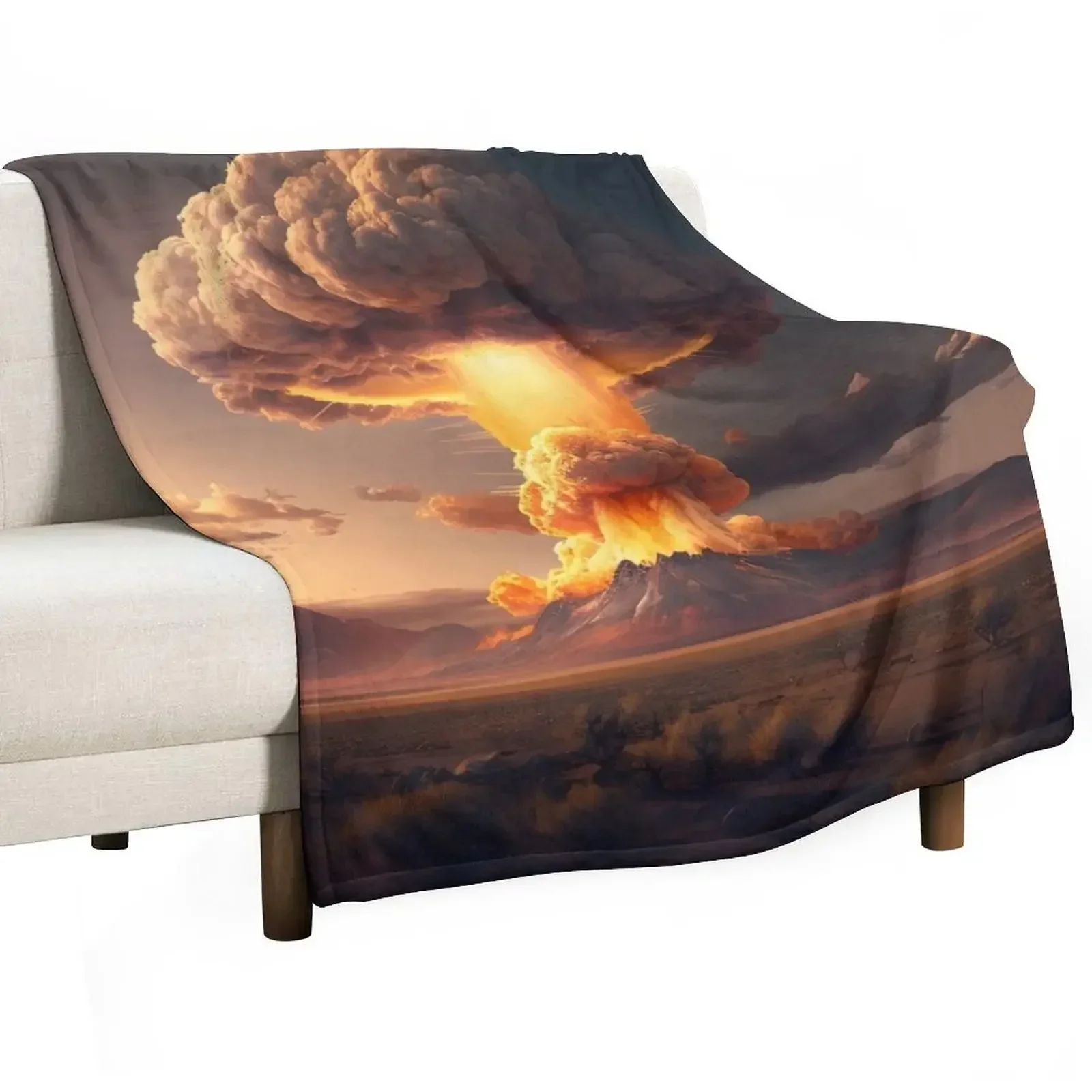 

blazing blast Throw Blanket Beach Luxury St Plaid on the sofa halloween Blankets