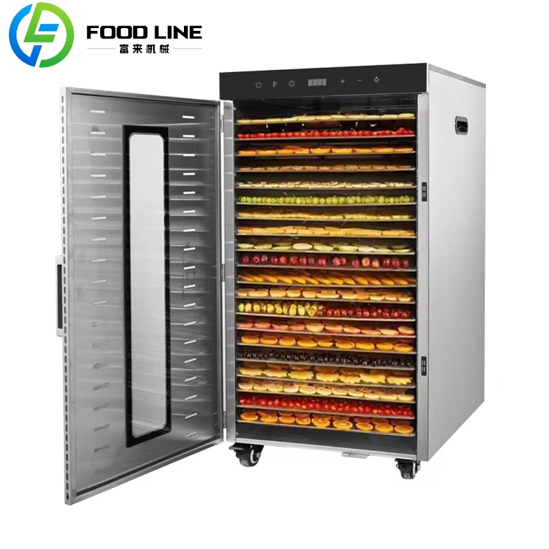 

Commercial Stainless Steel Food Dryer Adjustable Temperature Meat Vegetable Fruit Dehydrator Machine