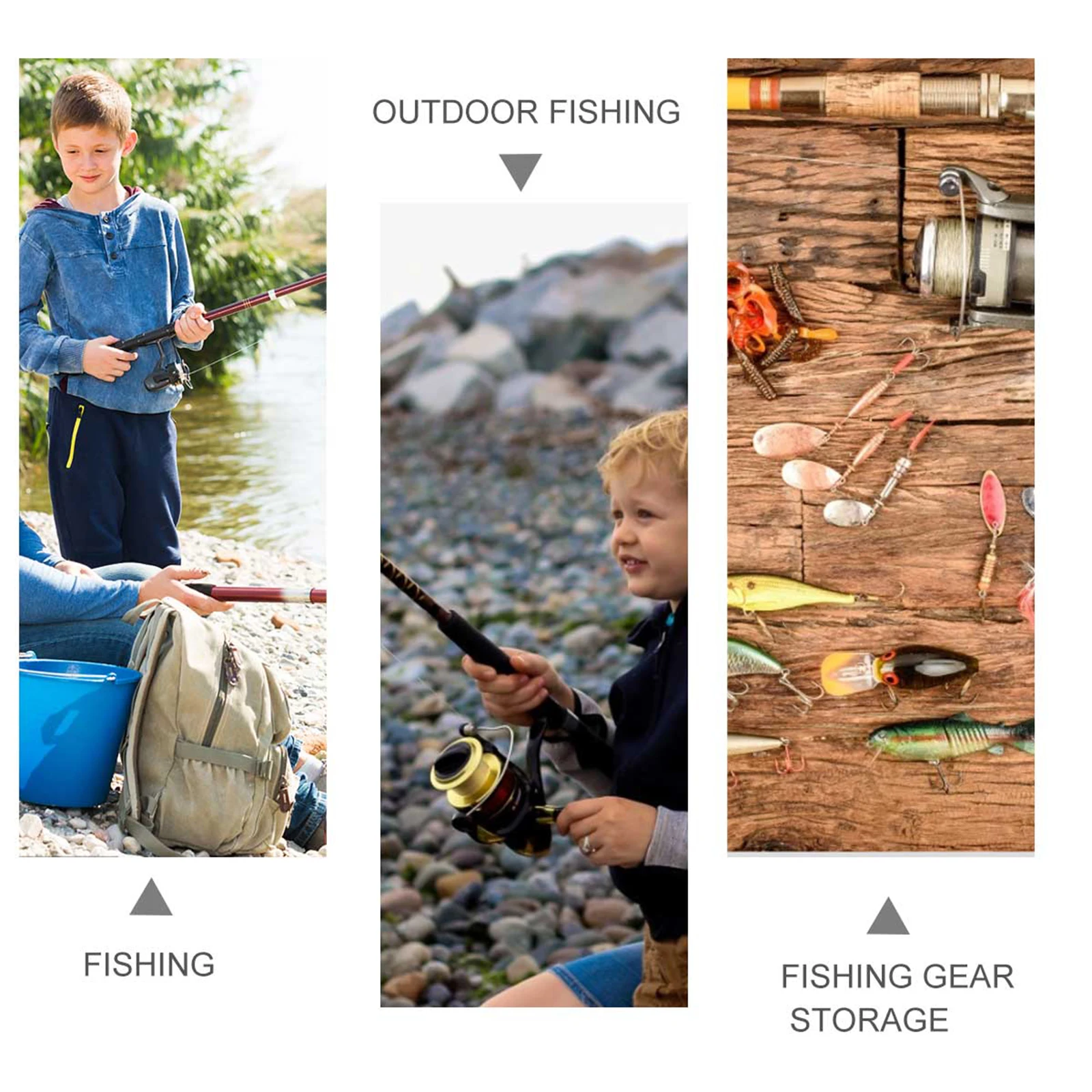 

Waterproof Accessory Box Small Capacity Fishing Tackle Organizer Clear Lid For Lure Storage Fishing Supplies Tool Storage