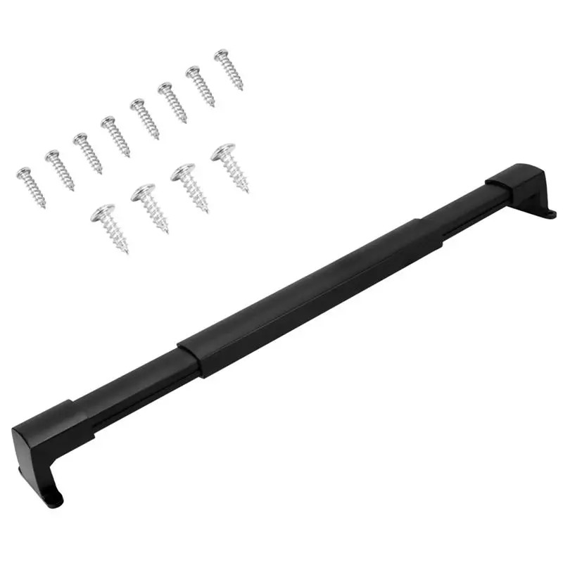 Superior-RV Screen Door Handle Grab Bar Adjustable, Aluminum Crossbar For RV Entry, Universal 21.6In To 29In Adjustable Crossbar