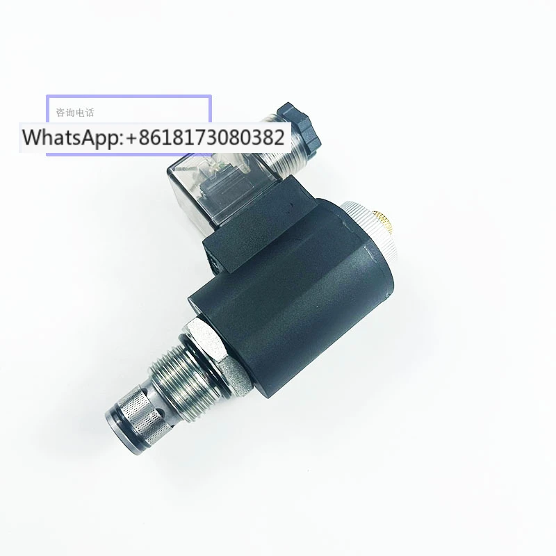 Thread insertion two position two-way DHF10-220H LSV10-2NCP-M normally closed with manual solenoid valve