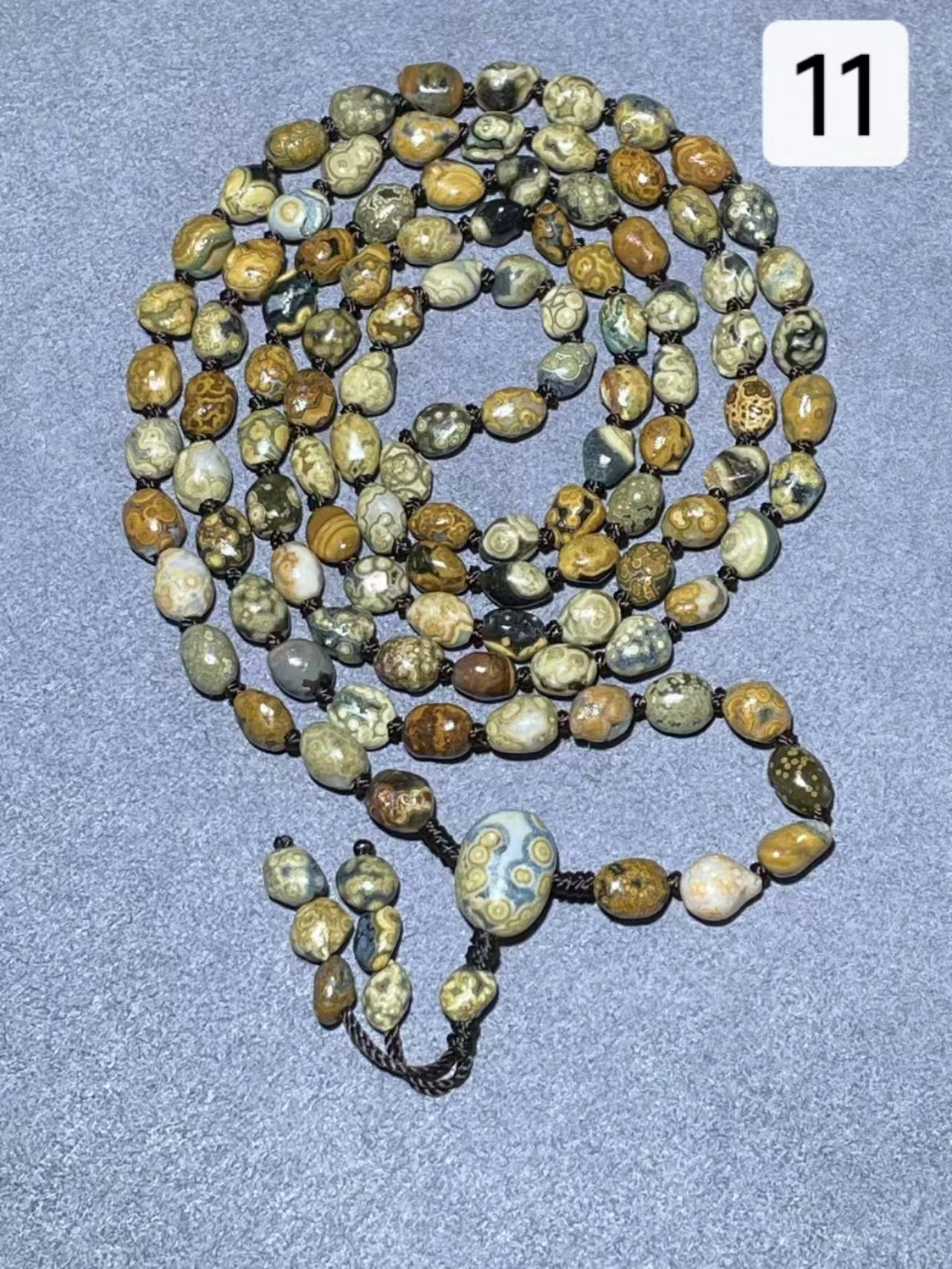 1pcs necklace accessories high porcelain Zhuozi mountain eye stone 108pcs gift high quality high porcelain gobi