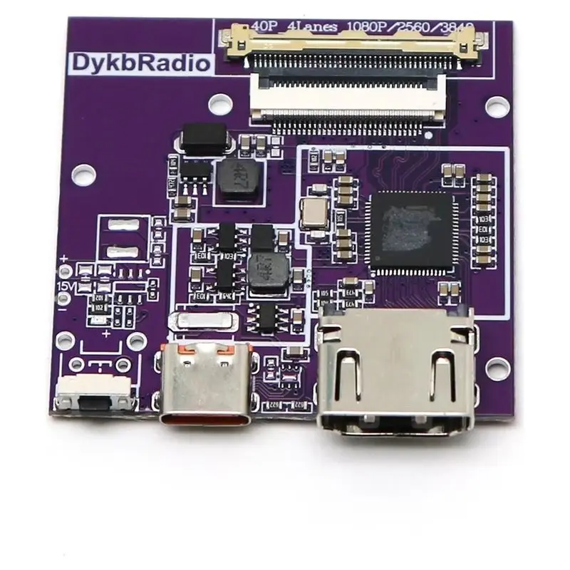 ABNR HDMI-Compatible To EDP Driver Board 2K 4K 60Hz 120Hz EDP Signal Projection Portable LCD Laptop Screen Monitor