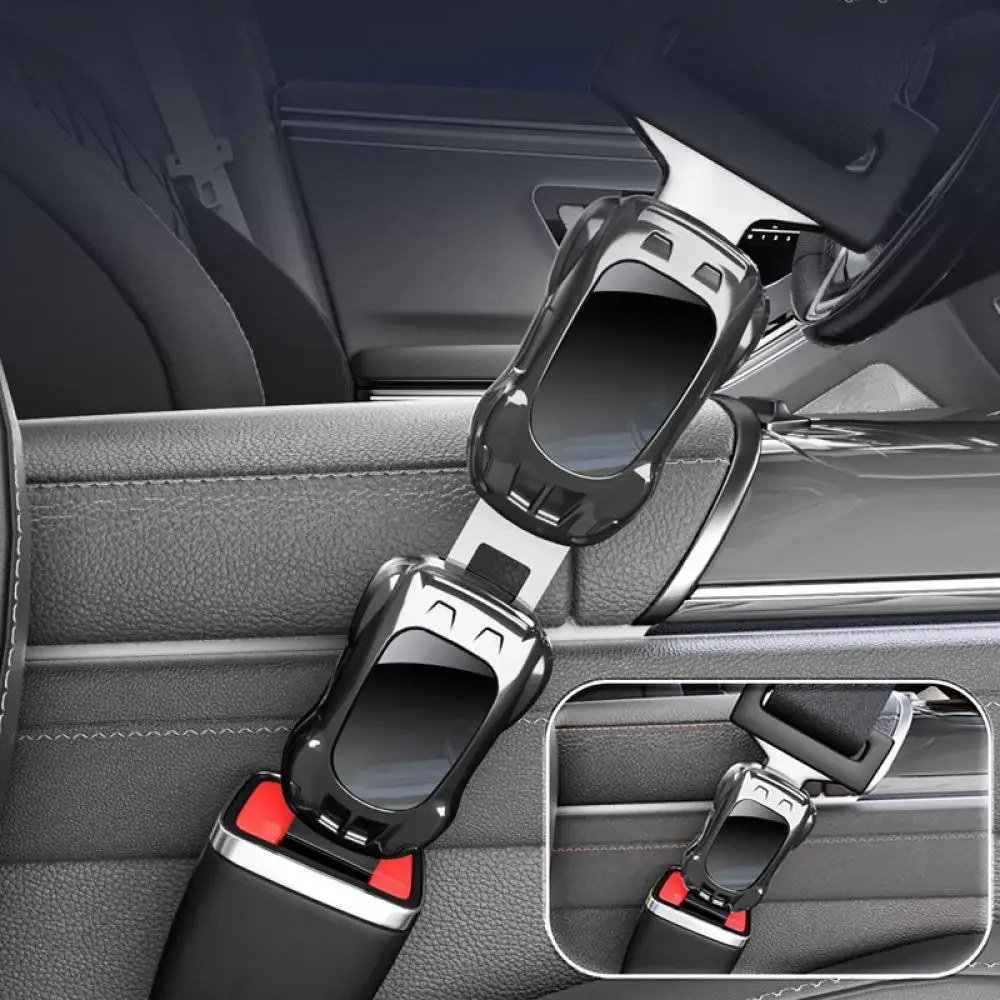 Auto-Sicherheitsgurt-Clip-Verlängerung aus Legierung, Sicherheitsgurt-Verschluss-Stecker, Einsatz-Steckverbinder, Sicherheitsschnalle, Innenraum-Zubehör – Detail 7