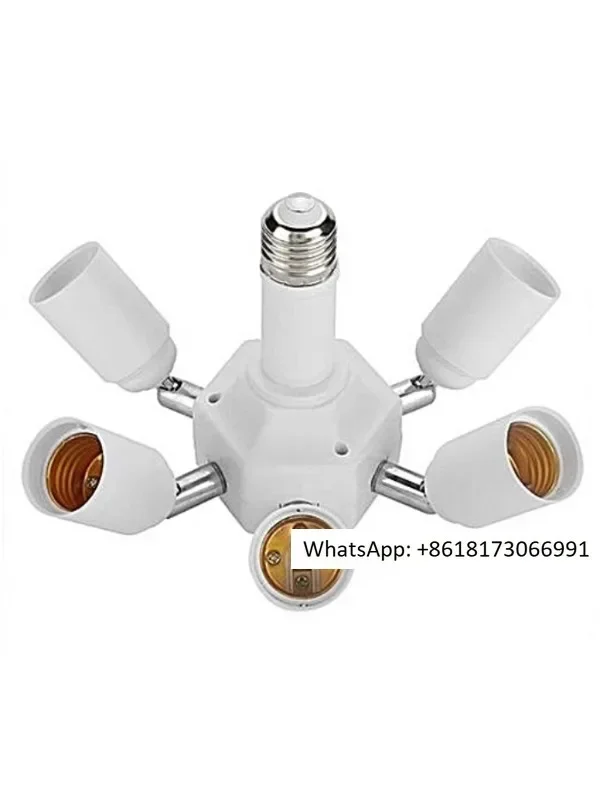 

E27 1/7 headlights, headlight holder, 1-to-7 extended conversion universal adapter, 1/7 1/7 multi head