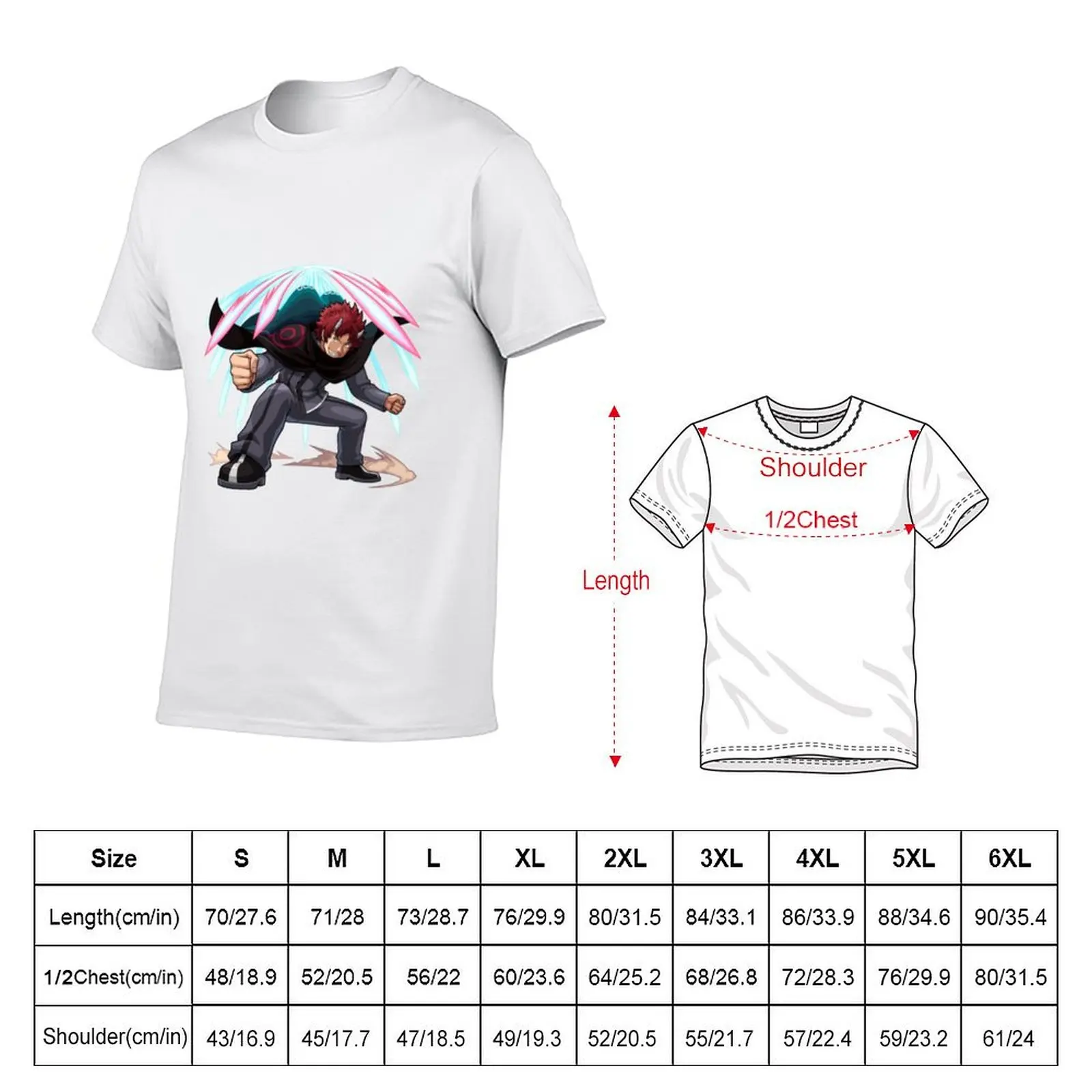 Copy of world trigger T-Shirt Basic Comfort Fit T-Shirt for Men