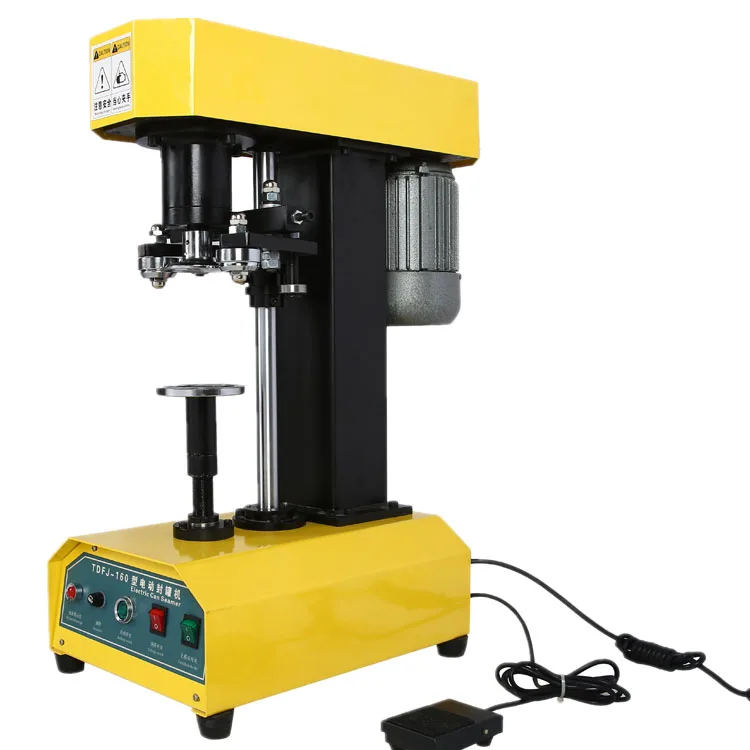 

2026 hot saleAutomatic Can Sealing Machine Electric Paper Can Sealing Processing Machine PET Plastic Tube Sealing Machine
