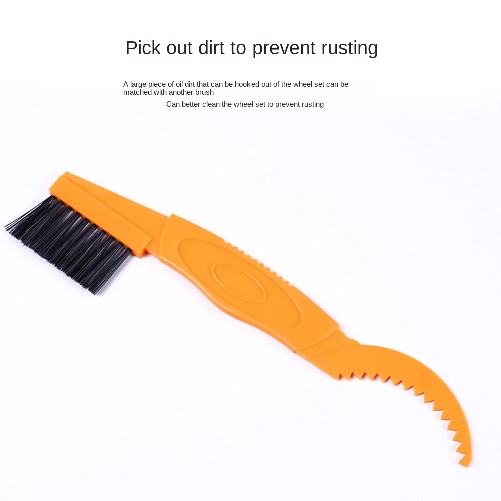 Limpiador de cadena, cepillo para neumáticos, herramientas de limpieza para conducción al aire libre, limpieza de accesorios para motocicletas de montaña, Kit de mantenimiento conveniente. \ p9