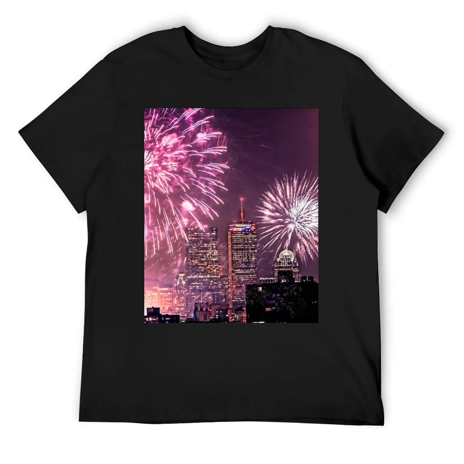 Boston, MA July 4th Pops Fireworks Spectacular! T-Shirt anime street wear mens graphic t-shirts hip hop