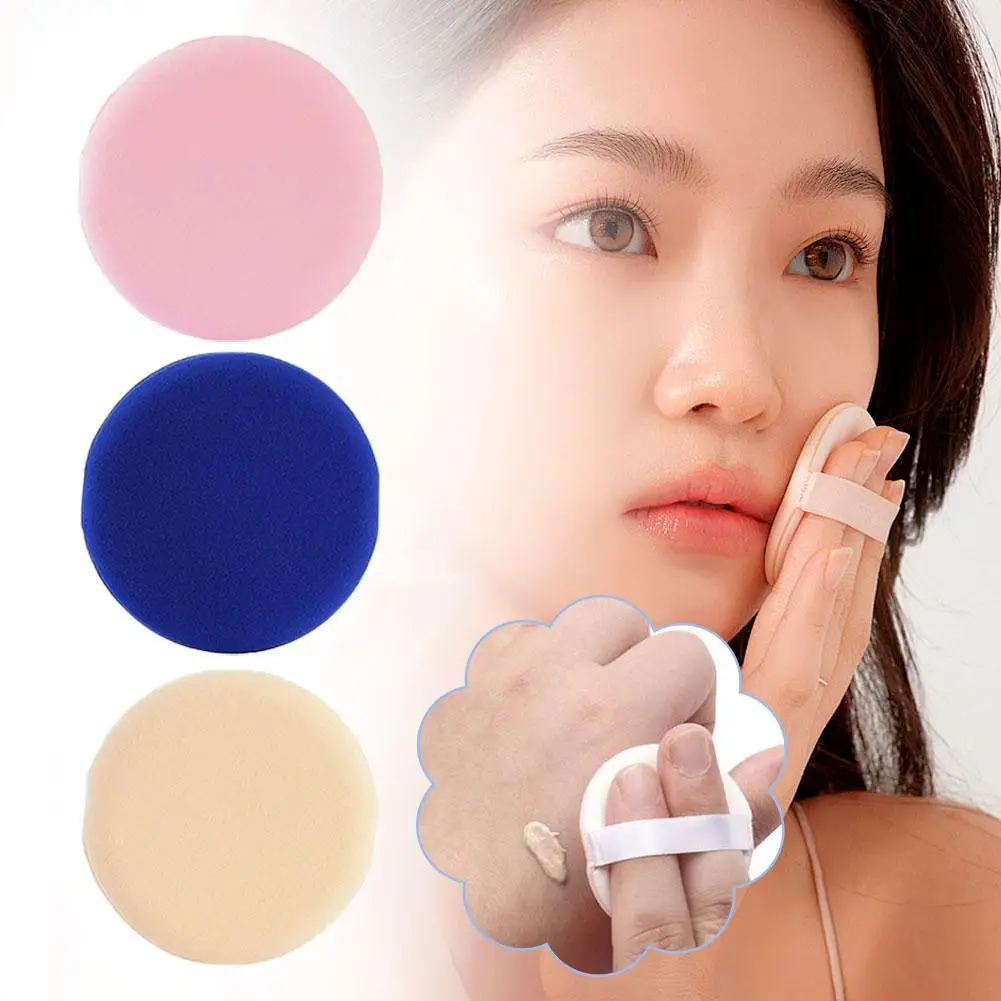 ฟองน้ำเบาะลมพัฟแป้งพัฟมินิรอบซอฟท์พัฟแห้งเปียกใช้คู่น้ำหนักเบาก่อสร้างฟองน้ำเครื่องมือแต่งหน้าใบหน้า